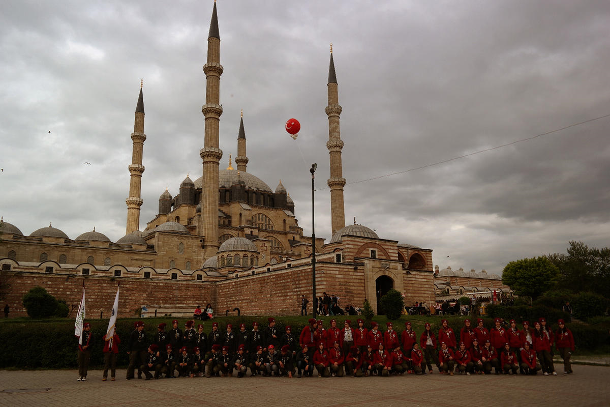 Novi Pazarlı İzciler Edirne\'de
