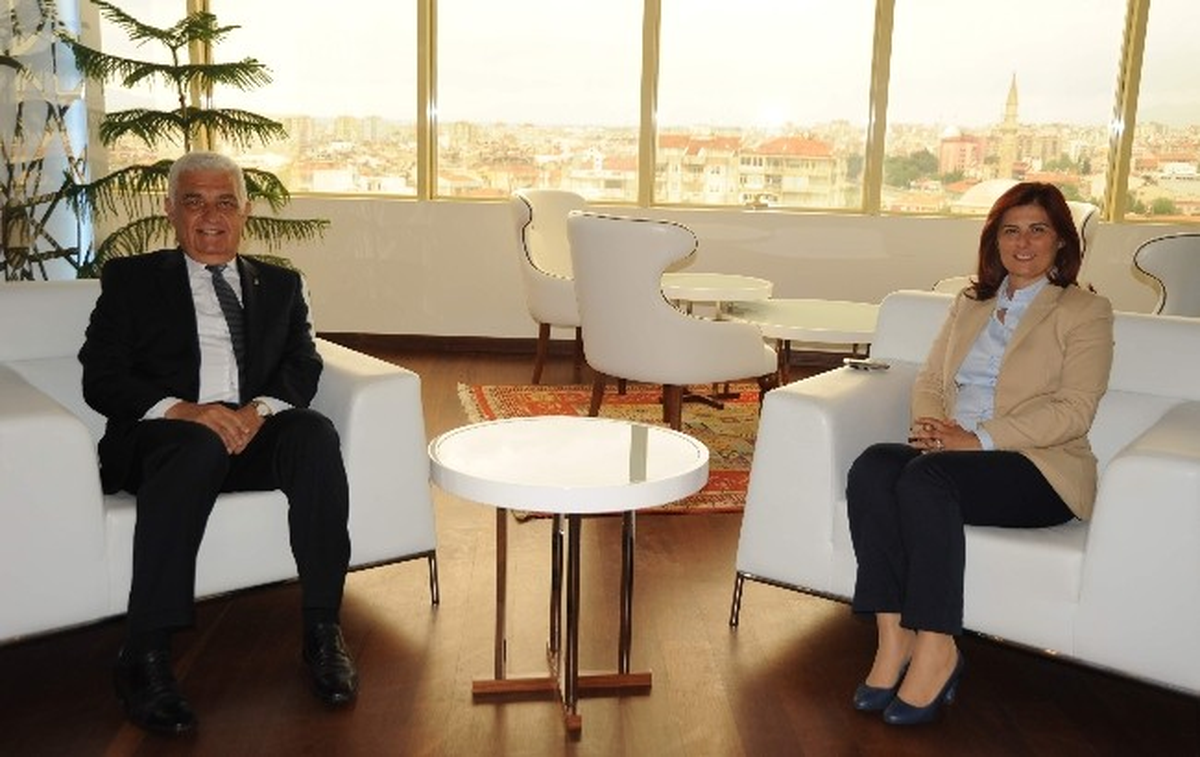 Osman Gürün\'den Başkan Çerçioğlu\'na Ziyaret