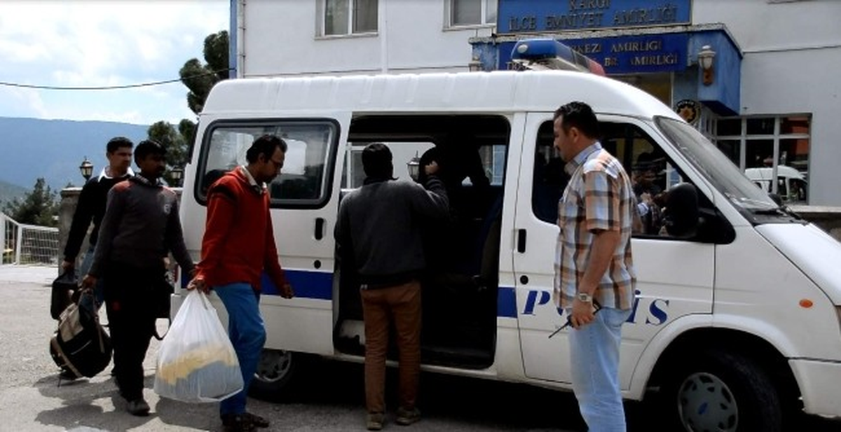 Çorum Polisinden Mülteci Operasyonu