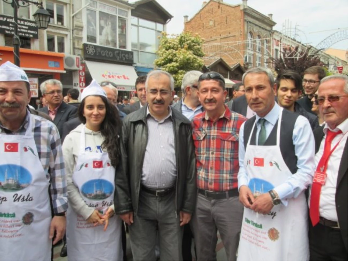 Rıdvan Şükür, Edirne Ciğer Festivaline Katıldı