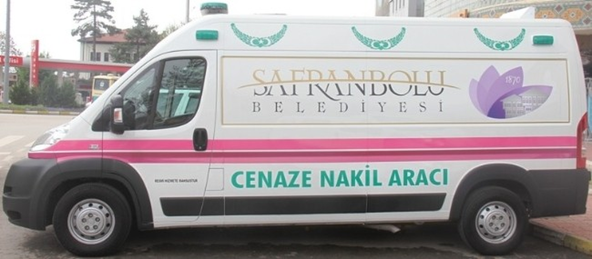 Safranbolu Belediyesine Yeni Cenaze Aracı