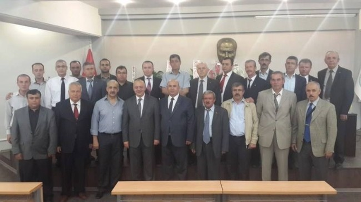 Soma MHP\'den Başkan Cengiz Ergün\'e Ziyaret