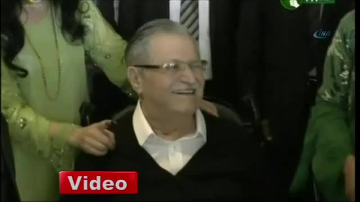 Talabani Beyin Kanaması Sonrası İlk Kez Görüntülendi