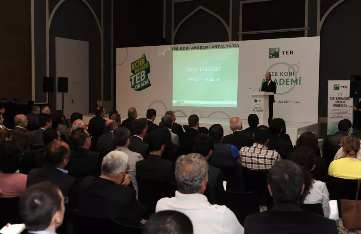 Teb Kobi Akademi, Antalyalı İş Adamlarıyla Buluştu