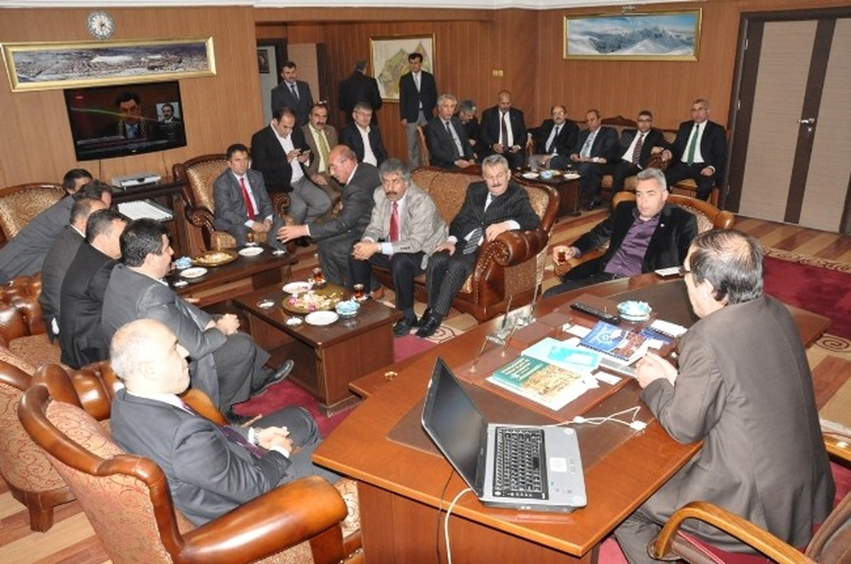 AK Parti İl Teşkilatından Palandökene Hayırlı Olsun Ziyareti