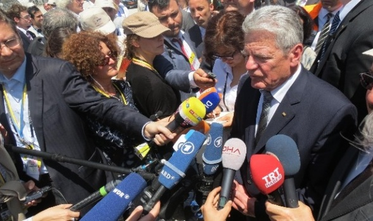 Almanya Cumhurbaşkanı Joachim Gauck Türkiye\'den Ayrıldı
