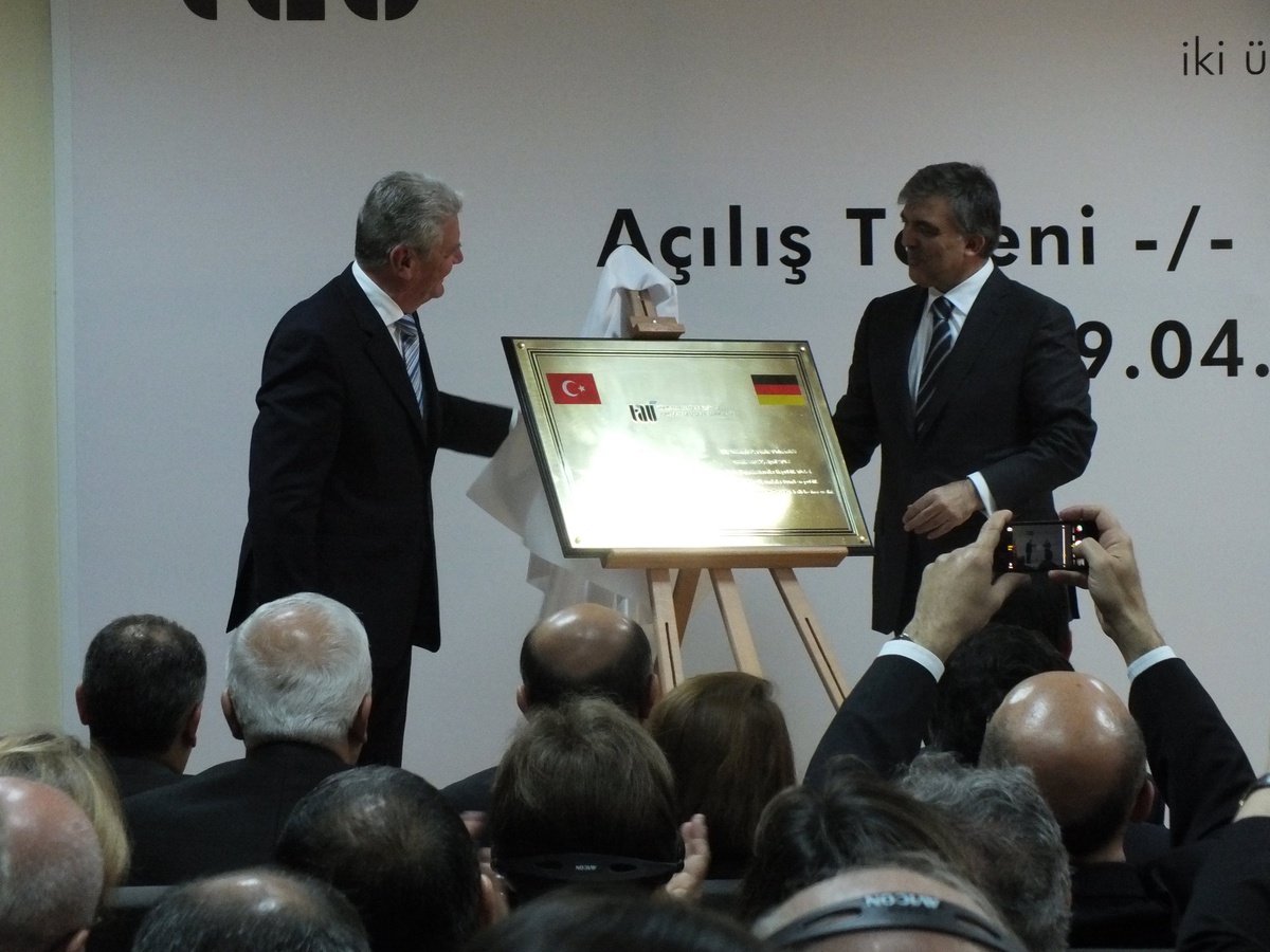 Cumhurbaşkanı Gül ile Alman Cumhurbaşkanı Gauck Tarabya\'da