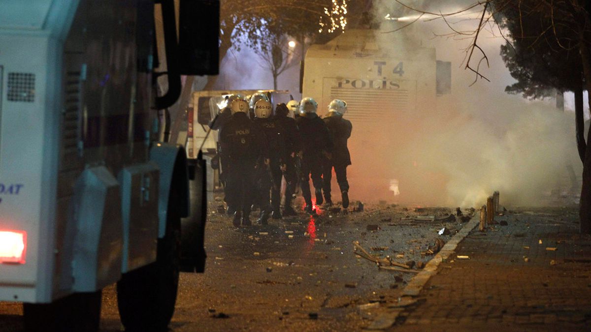 ODTÜ Girişinde İzinsiz Gösteriye Polis Müdahalesi