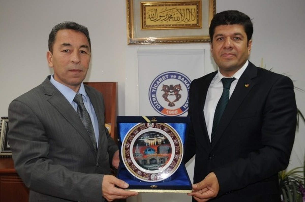 Aydoğdu\'dan Cizre Tso\'ya Nezaket Ziyareti