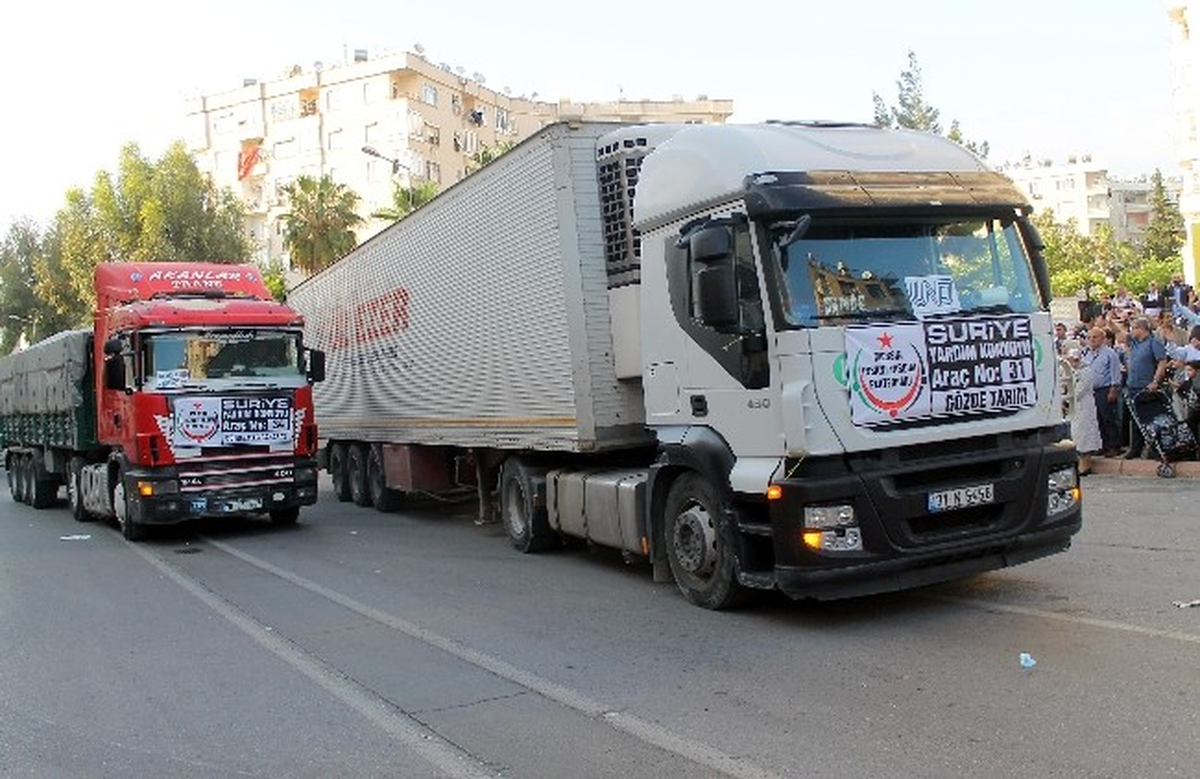Bartın\'dan Suriyeli Mağdurlara Yardım