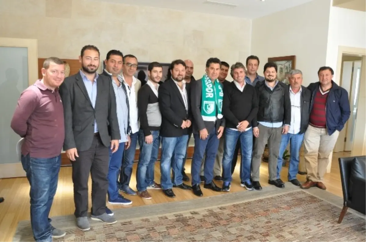 Bodrumspor\'dan Başkan Kocadon\'a Hayırlı Olsun Ziyareti