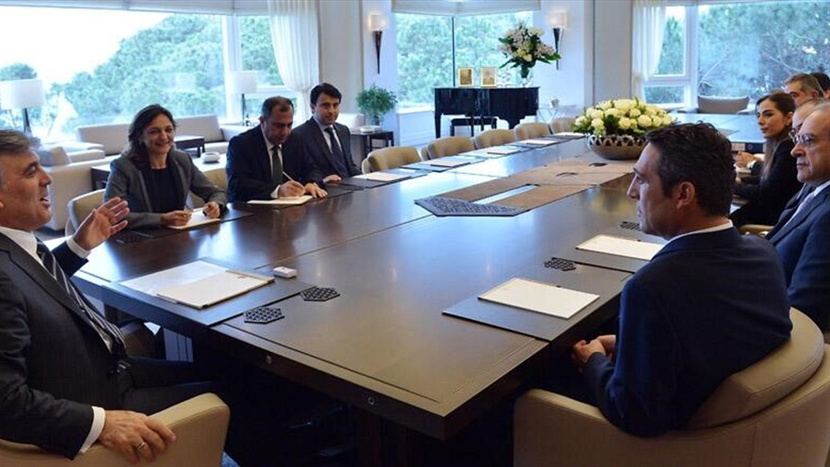 Cumhurbaşkanı Abdullah Gül Ali Koç\'u Kabul Etti