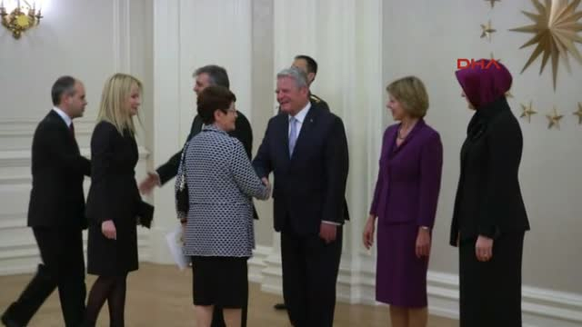 Gül, Cumhurbaşkanı Gauck Onuruna Akşam Yemeği Verdi