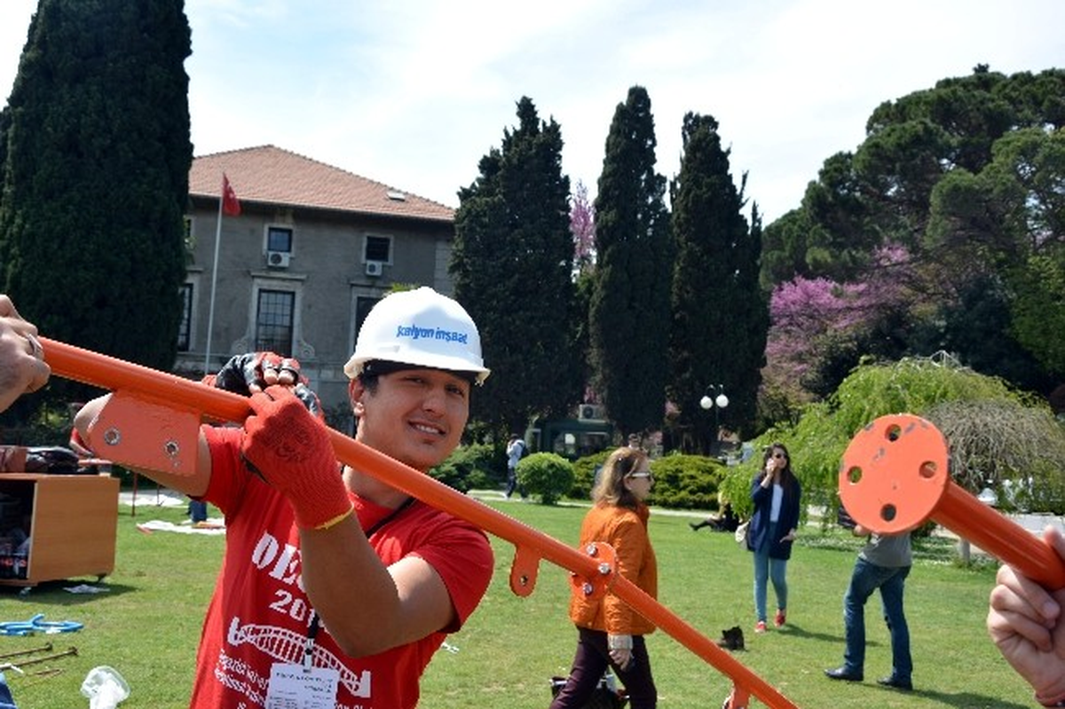 Hkü, Boğaziçi Üniversitesi Çelik Köprü Yarışması\'nda