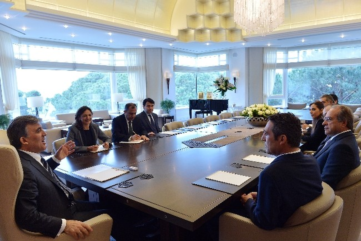 Koç ve Uslu Cumhurbaşkanı Abdullah Gül ile Görüştü