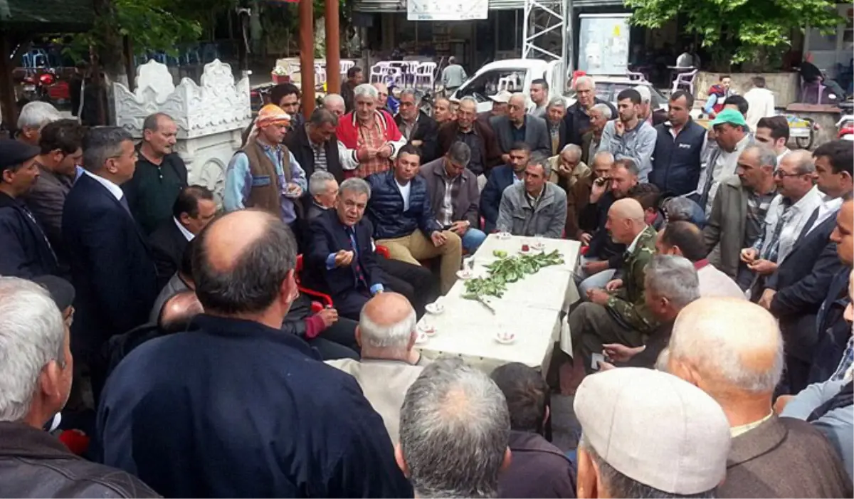 Kocaoğlu, Kiraz Üreticilerini Ziyaret Etti