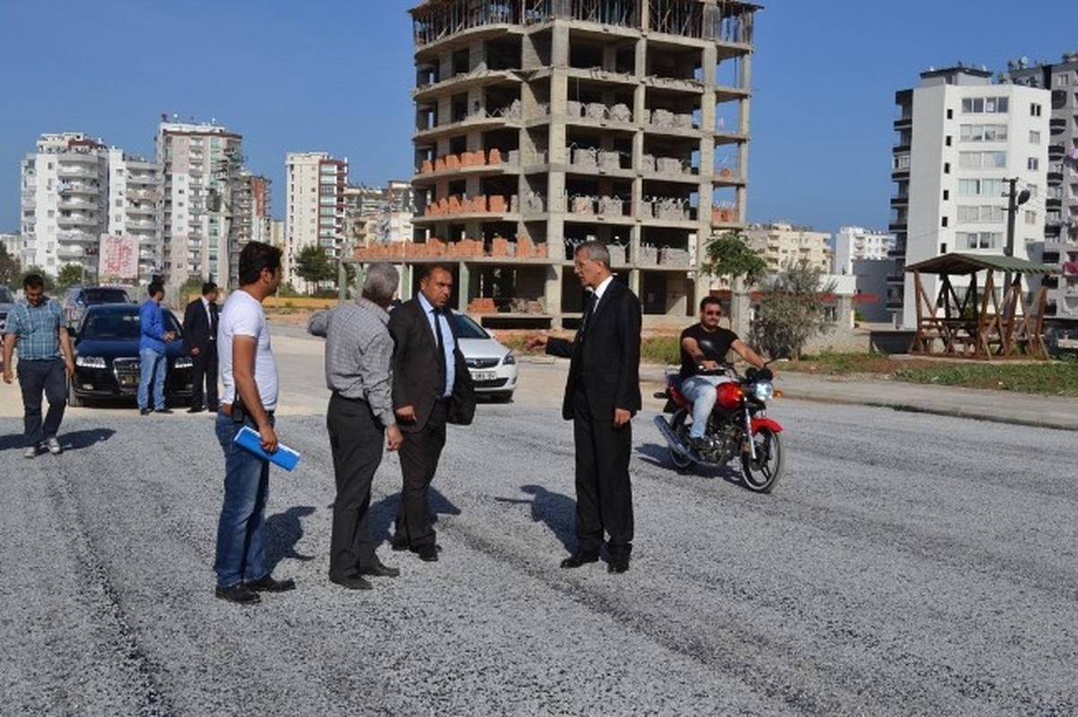 Mezitli Belediyesi Asfalt Çalışmalarını Sürdürüyor
