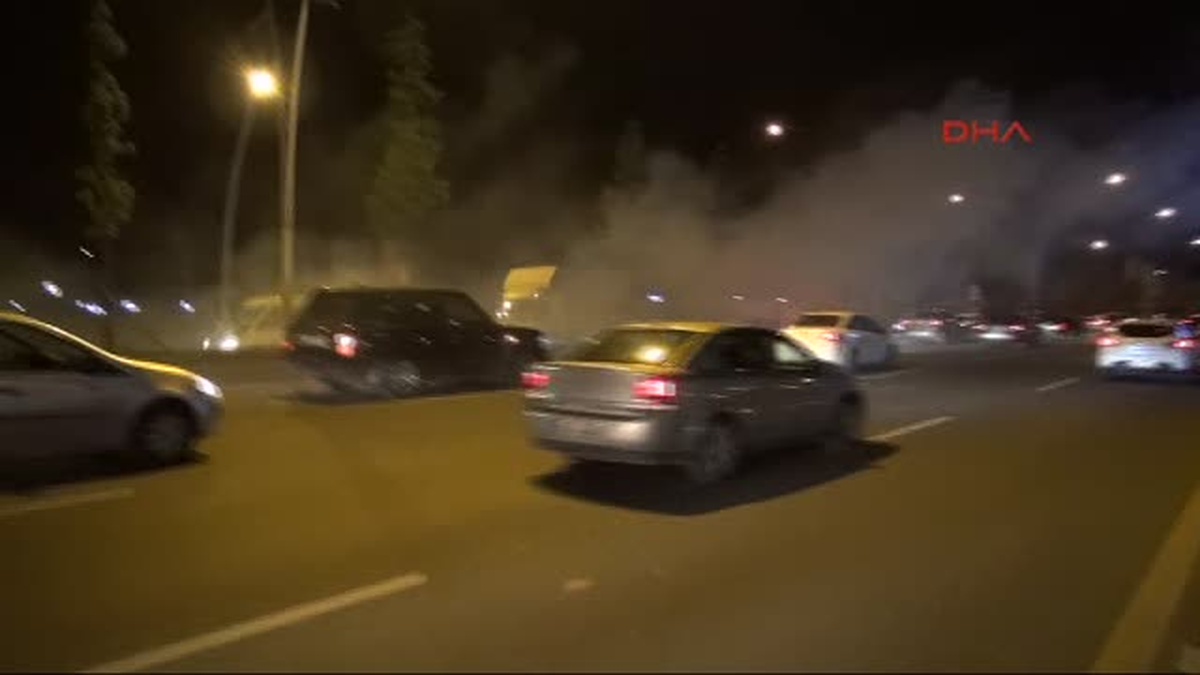 ODTÜ\'de İzinsiz Gösteriye Polis Müdahalesi