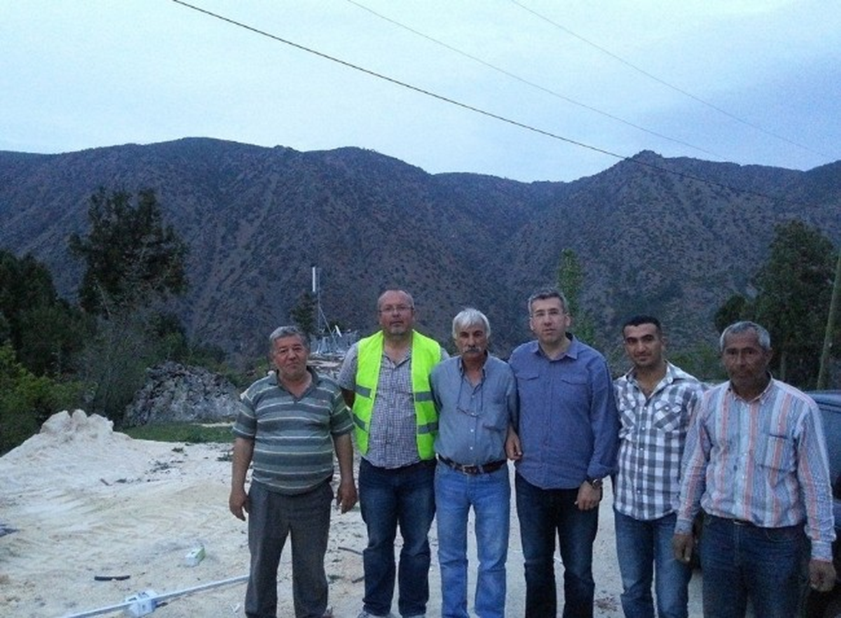 Sarıcakaya\'ya 3 Baz İstasyonu Kuruldu