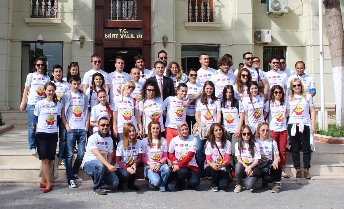 Siirt Okuyor Avrupa\'da Projesi