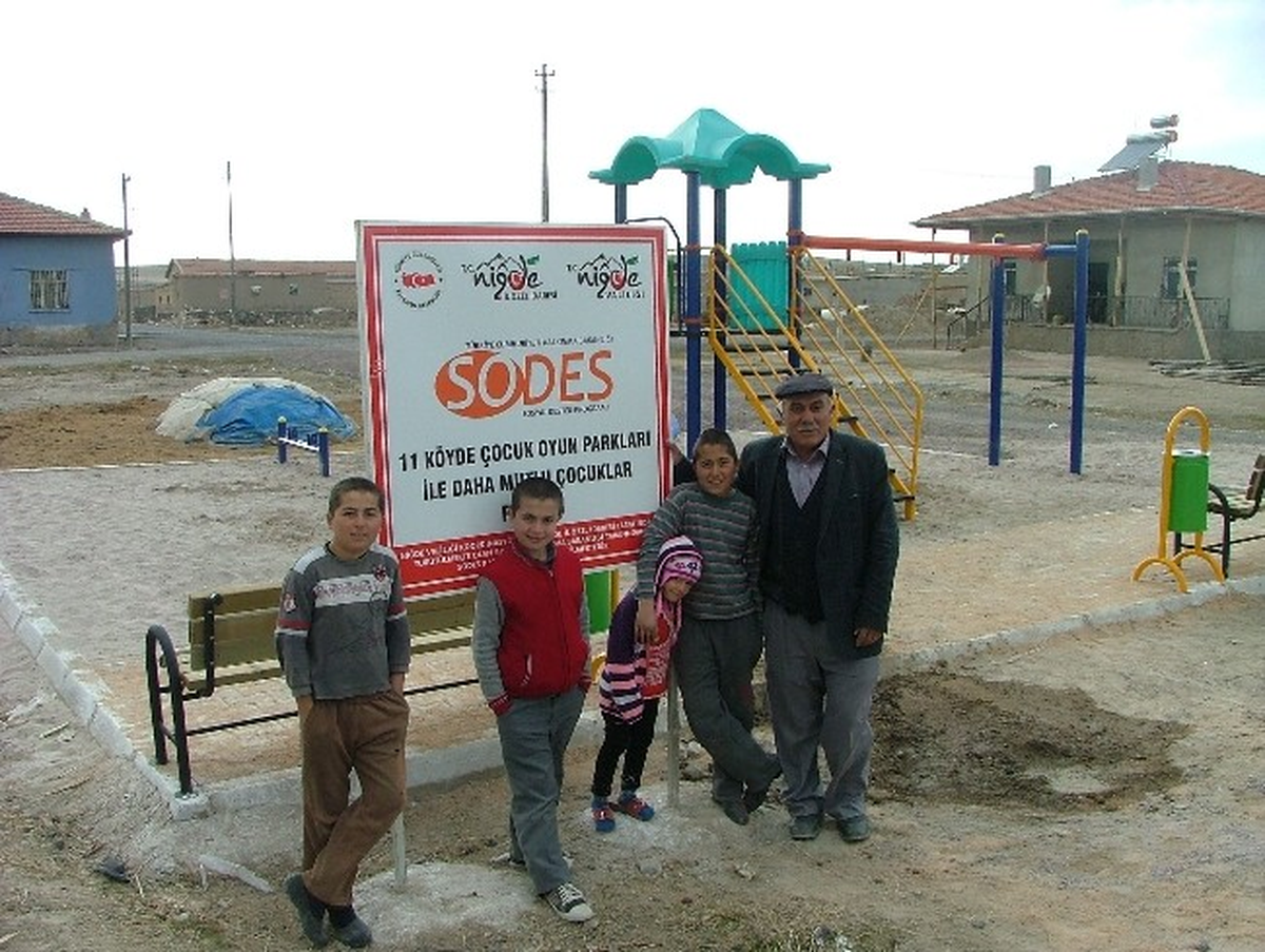 Sodes\'le 20 Köy Parkına Kavuştu