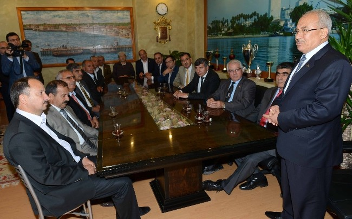 Tarsus Belediye Başkanı Can\'dan, Başkan Kocamaz\'a Ziyaret