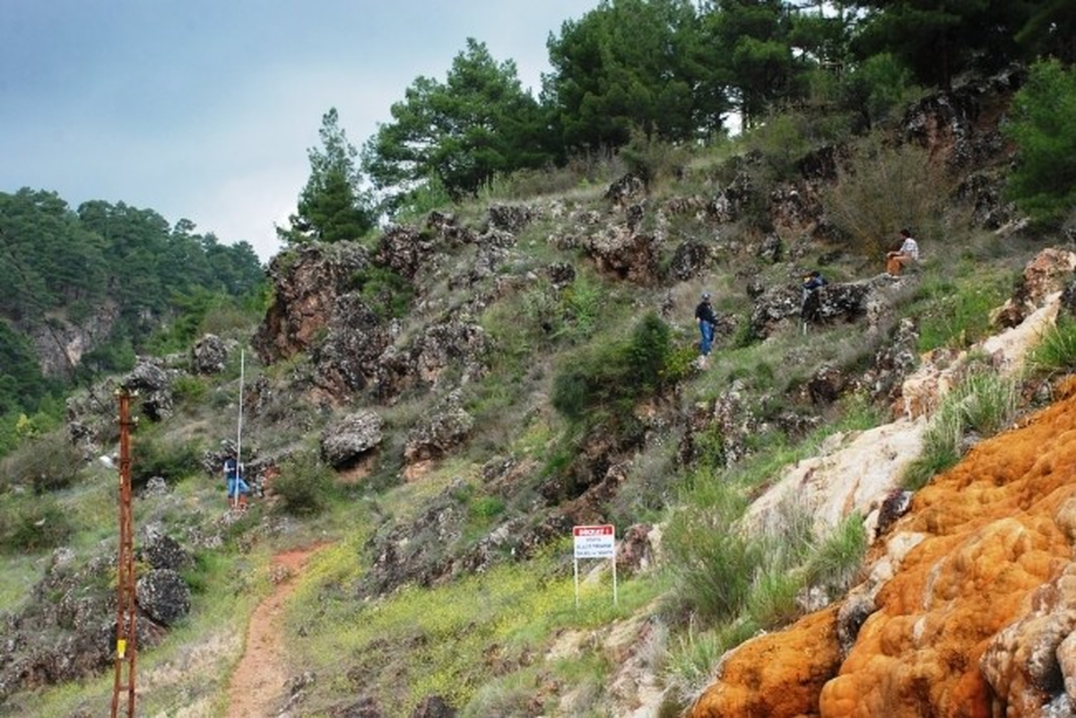 Termal Turizm Merkezi Ilıca Kaplıcasında Kanalizasyon Çalışması