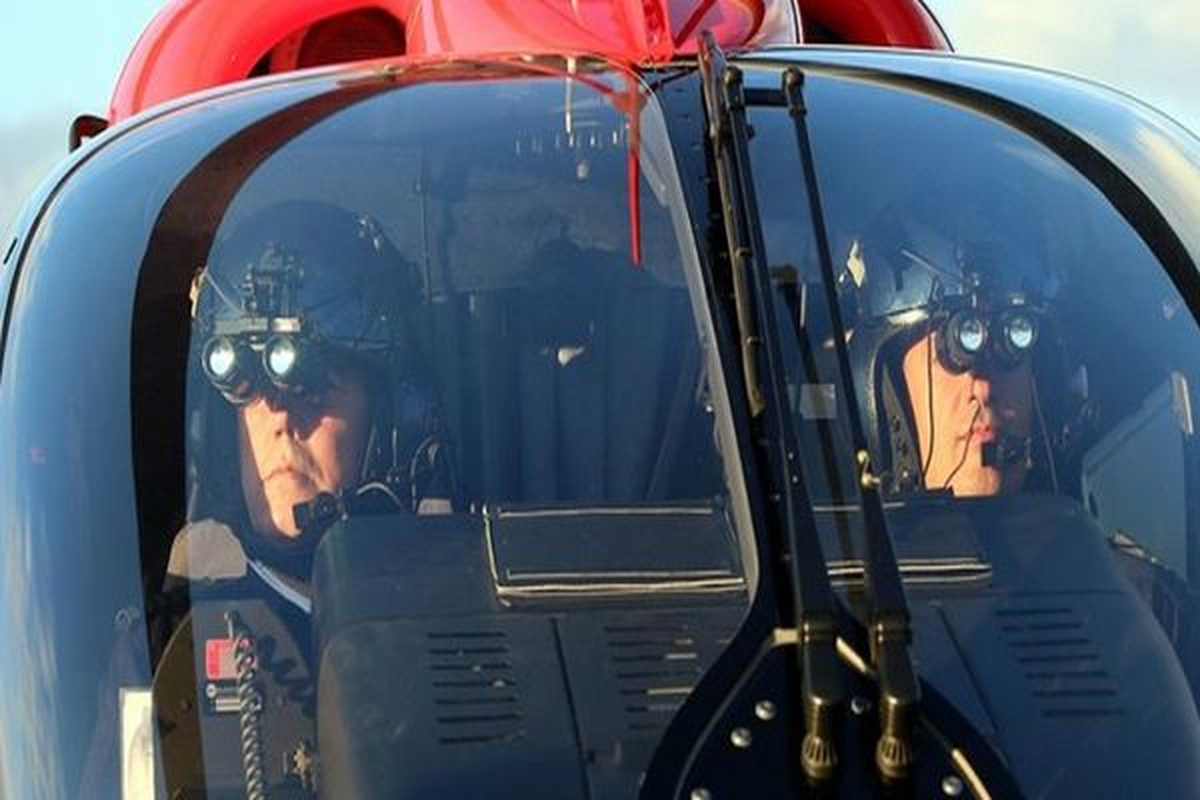 THK, Gece Görüş Özellikli Helikopterlerini Tanıttı