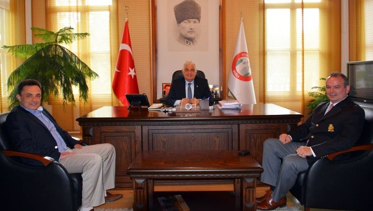 Veteriner Hekimlerden Başkan Gürün\'e Ziyaret