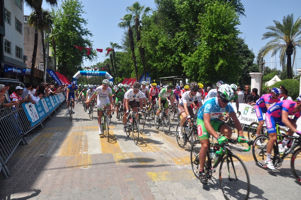 Cumhurbaşkanlığı Bisiklet Turu Fethiye- Marmaris Etabı Başladı (2)