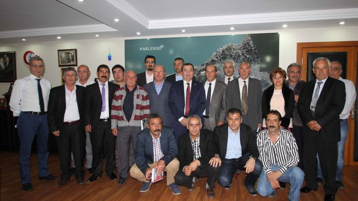 Batur Muhtarlarla Bir Araya Geldi