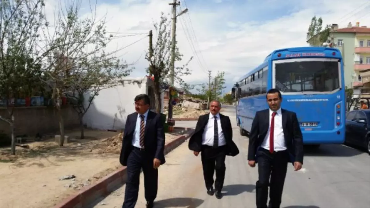 Belediye Başkanı Faruk Akdoğan Çalışmaları İnceledi