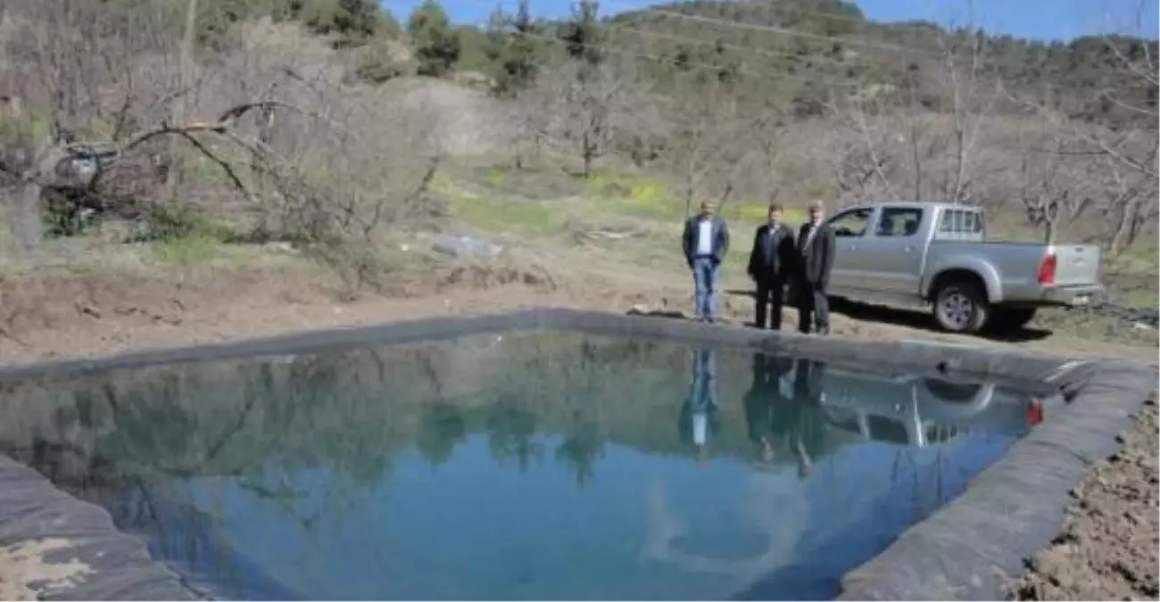 Belen\'de 20 Çiftçiye Sulama Havuzu