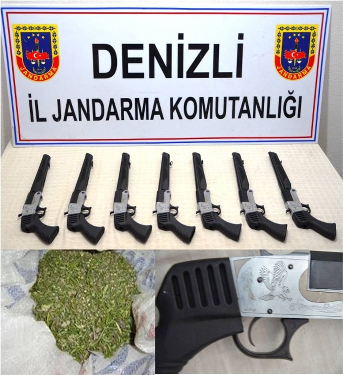Denizli\'de Silah ve Uyuşturucu Operasyonu