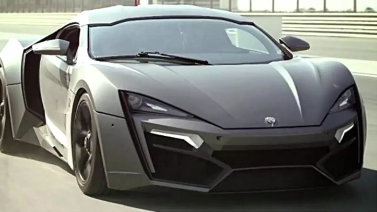 Dünyanın En Pahalı Otomobili Lykan Hypersport