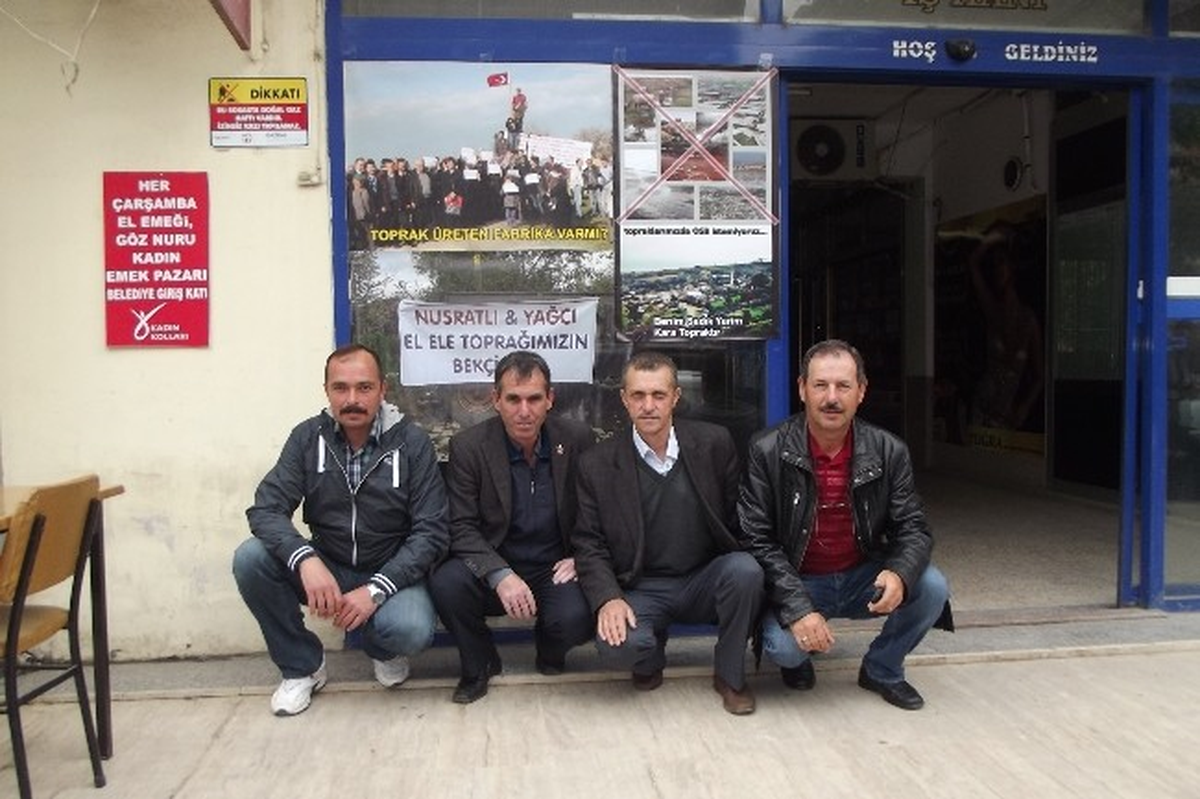 Tekirdağ\'da Çiftçilerden "OSB\'ye Hayır" İmza Kampanyası