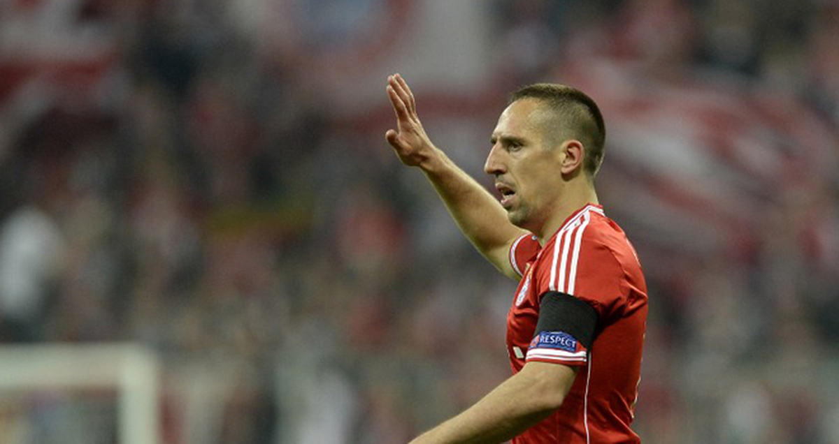 Ribery\'den Rakibine Tokat! 