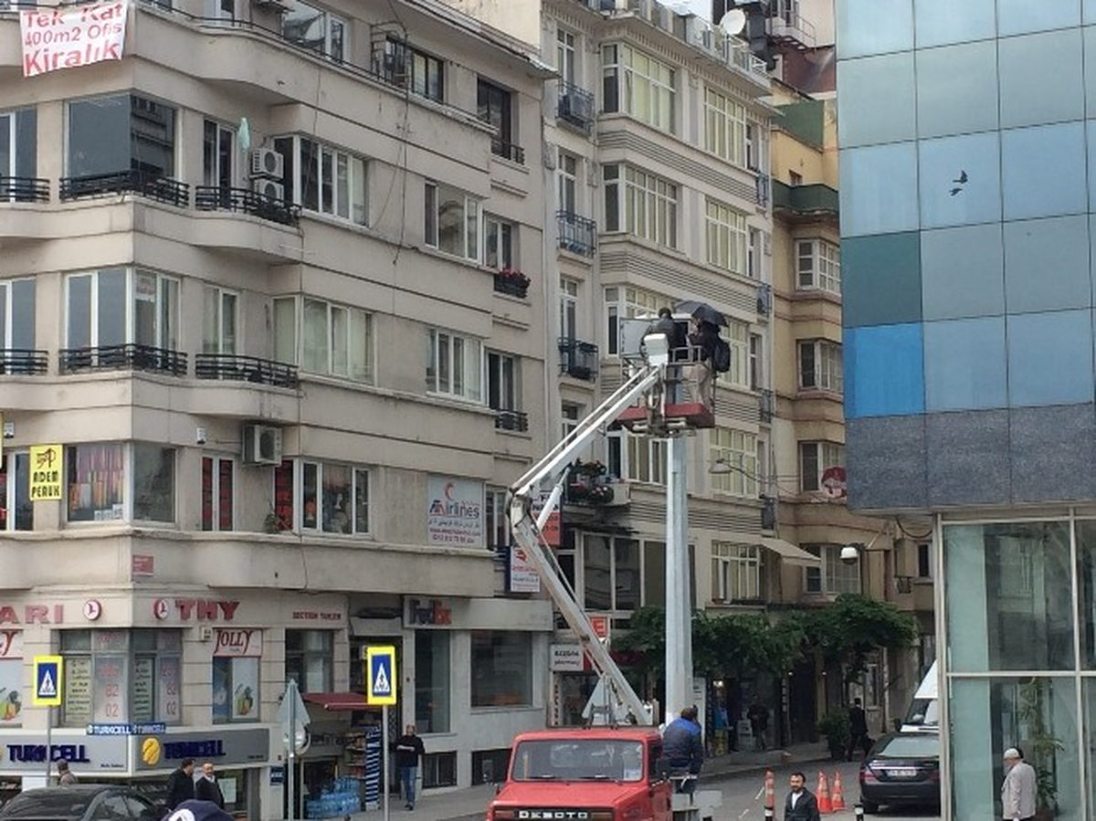 Taksim, 1 Mayıs\'a Hazırlanıyor