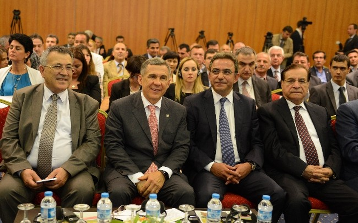 Tataristan Cumhurbaşkanı Minnihanov Antalya\'da (2)