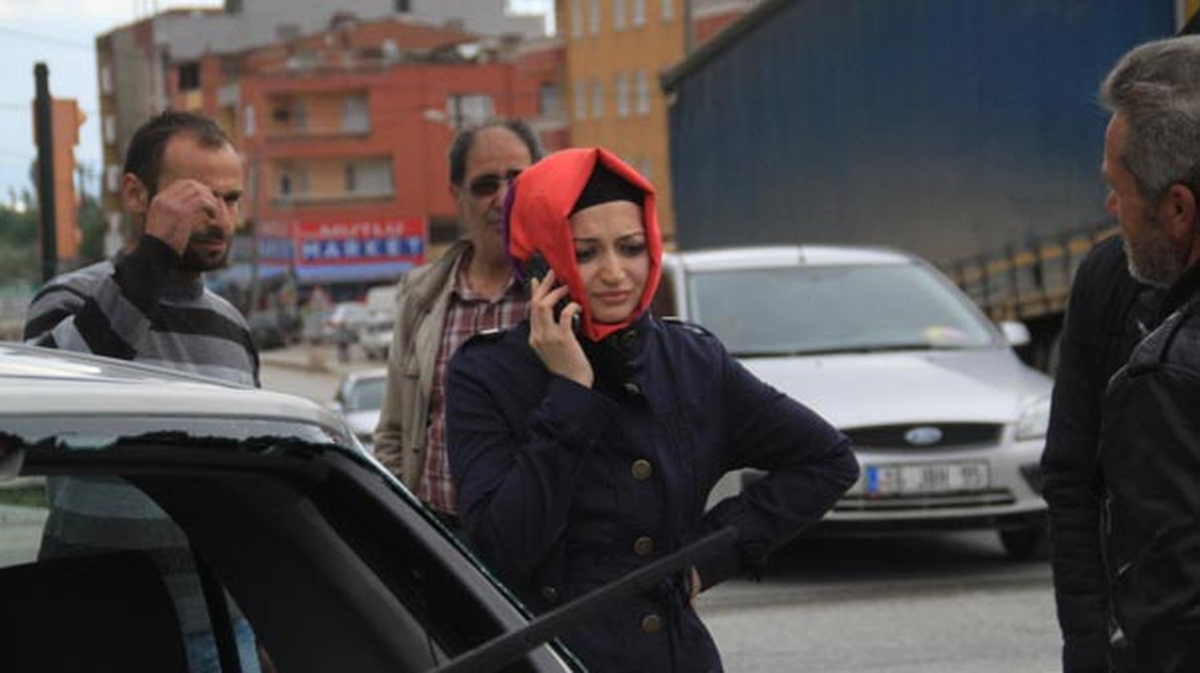 Ucuz Atlatılan Kaza Sonrası Gözyaşlarına Boğuldu