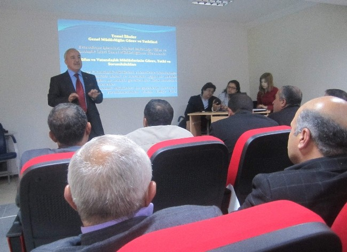 Uğurludağ\'da Mahalle ve Köy Muhtarları Bilgilendirildi