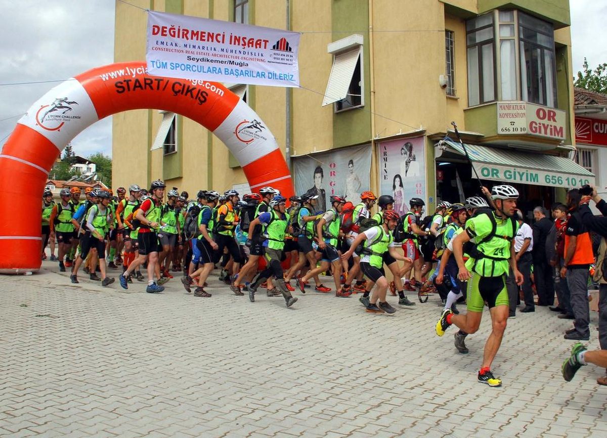 Uluslararası Lycian Challenge Macera Yarışı" Başladı