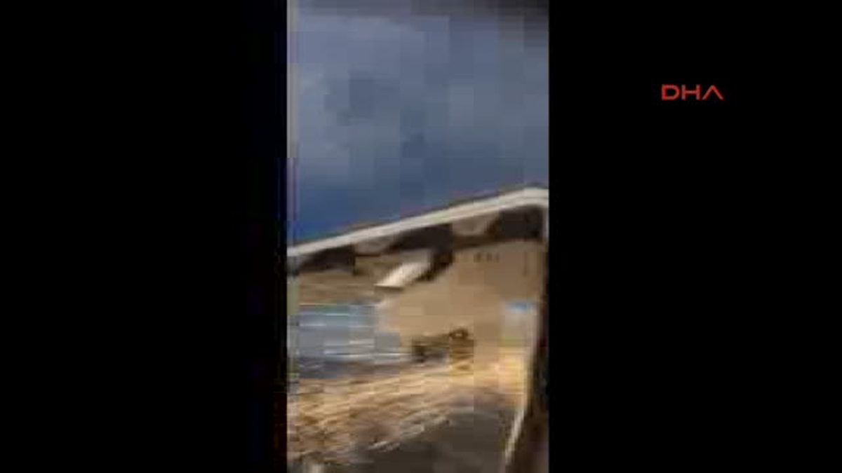 Yolcu Uçağının Yanan Motorunu Böyle Çekti