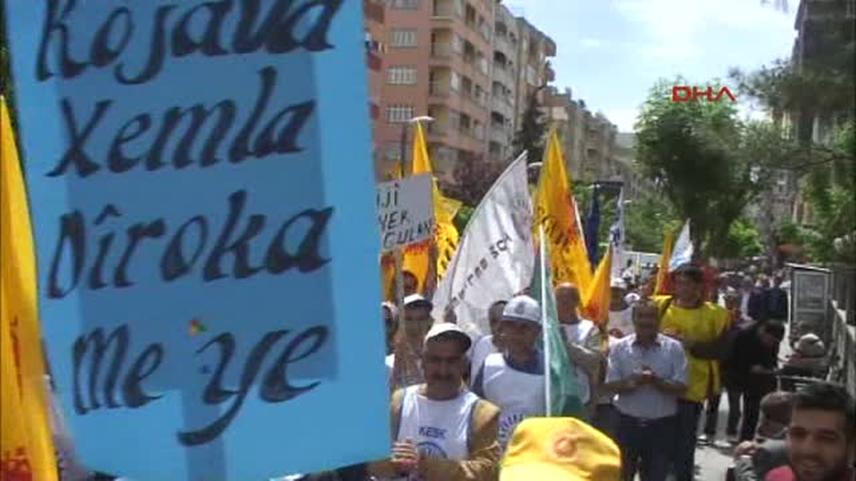 1 Mayıs Güneydoğu\'da Olaysız Geçti