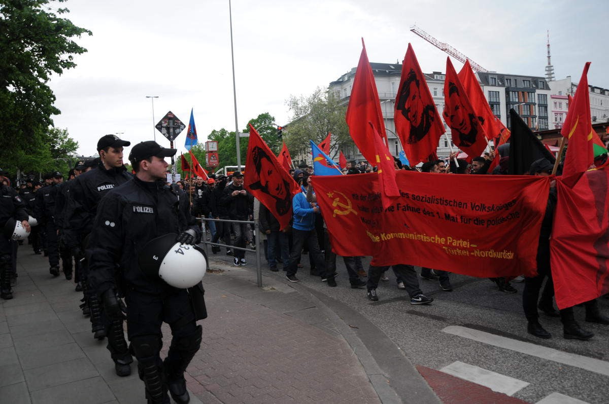 Almanya\'da 1 Mayıs Emek ve Dayanışma Günü