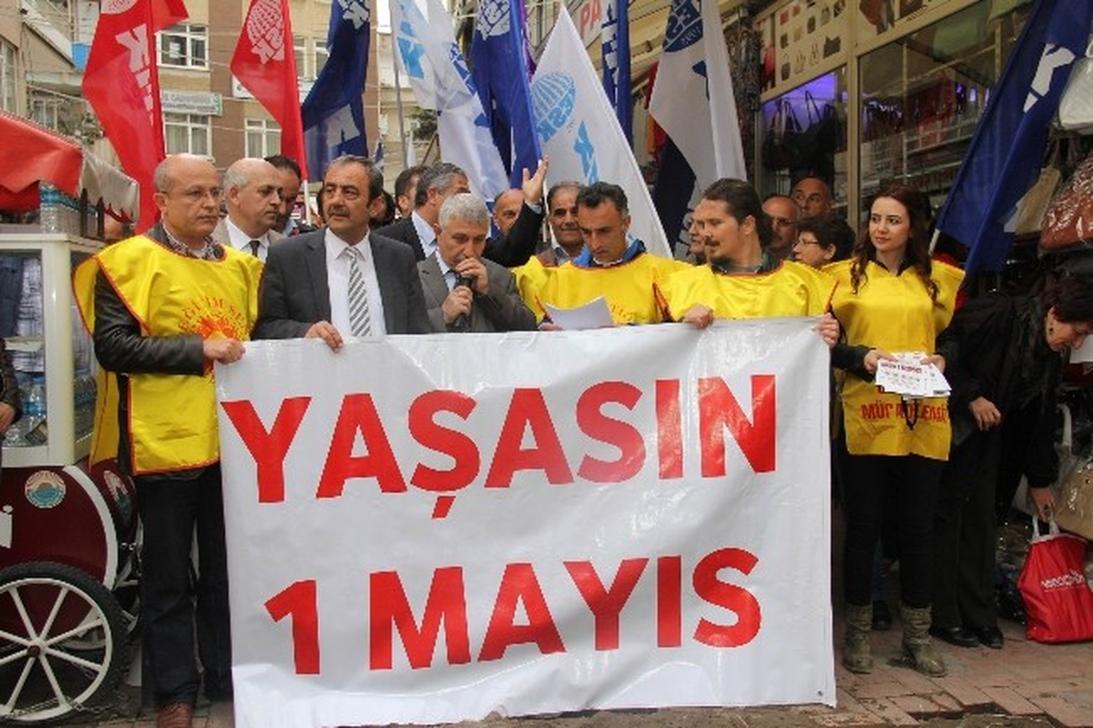 Samsun\'da Renkli 1 Mayıs
