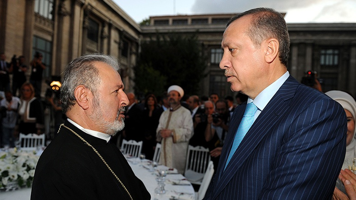 Başbakan Erdoğan Ermeni Patrik Vekili Ateşyan\'ı Kabul Etti