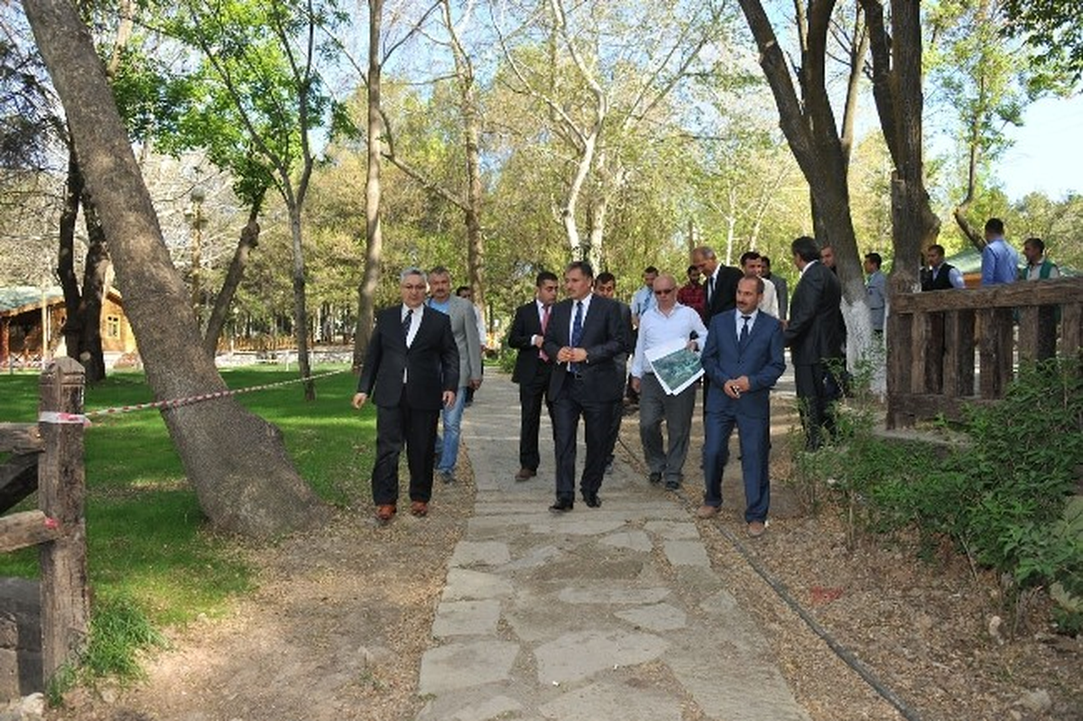 Başkan Çakır, Turgut Özal Tabiat Parkında İncelemelerde Bulundu
