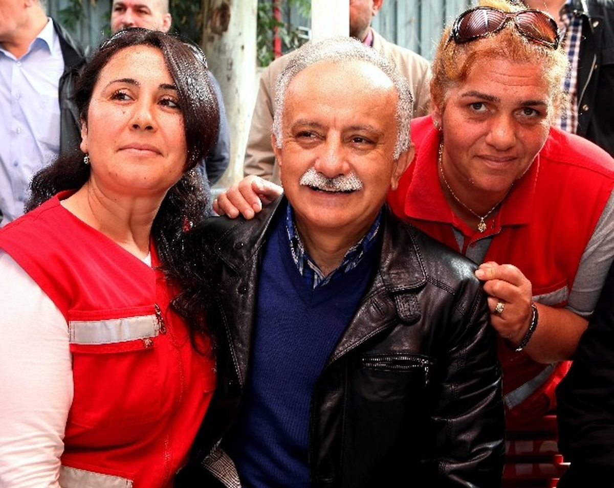 Başkan Karabağ 1 Mayıs\'ta İşçileri Yalnız Bırakmadı