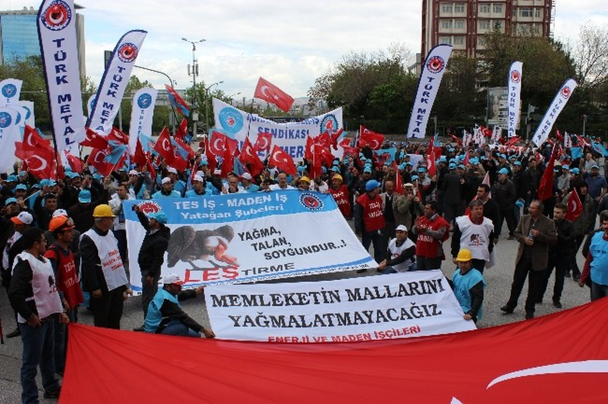 Başkent\'te 1 Mayıs Kutlamaları